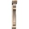 Ekena Millwork Olympic Slat Smooth Bracket w/ Offset Brace, Douglas Fir, 5 1/2"W x 32"D x 36"H BKT0604X32X36OLY06SDF - alternate 2